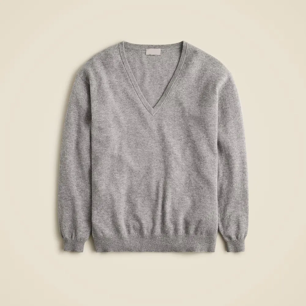 Cashmere Relaxed V-Neck Sweaters