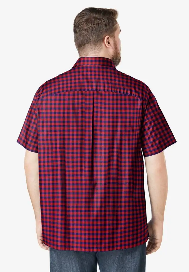 Check Short-Sleeve Sport Shirt