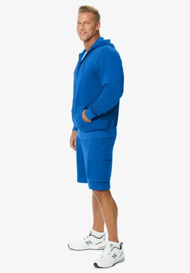 French Terry Zip-Up Hoodie