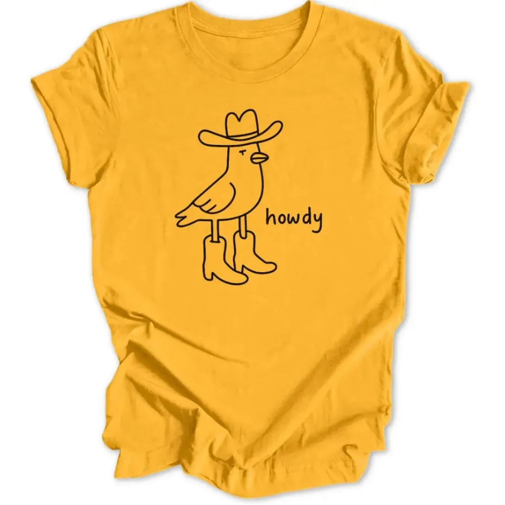 Howdy Pigeon Unisex T-Shirt