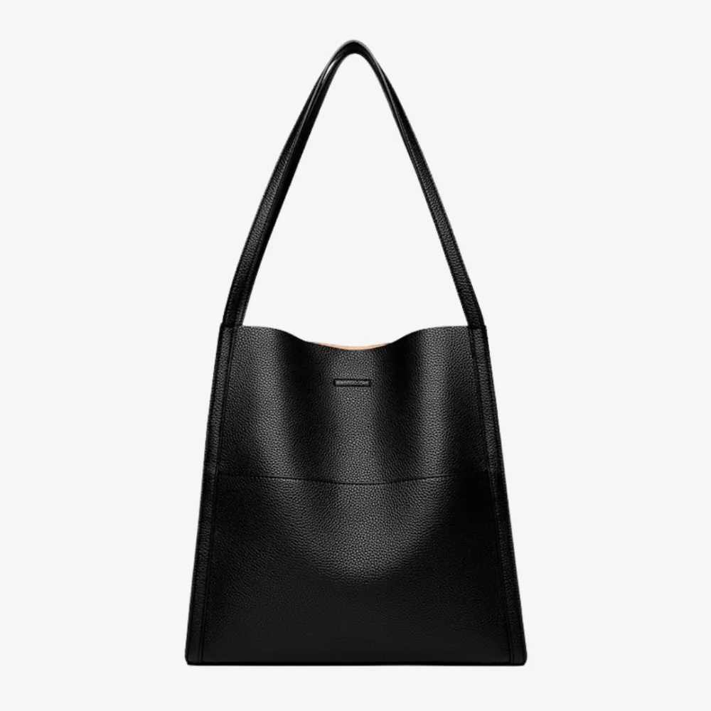 Utility Vegan Leather Shoulder Bag