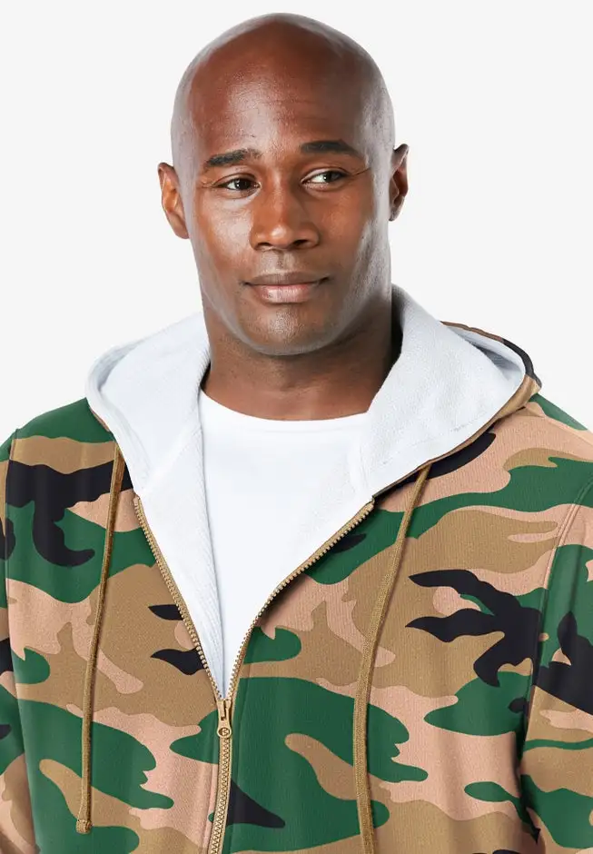 Full-Zip Thermal Hoodie