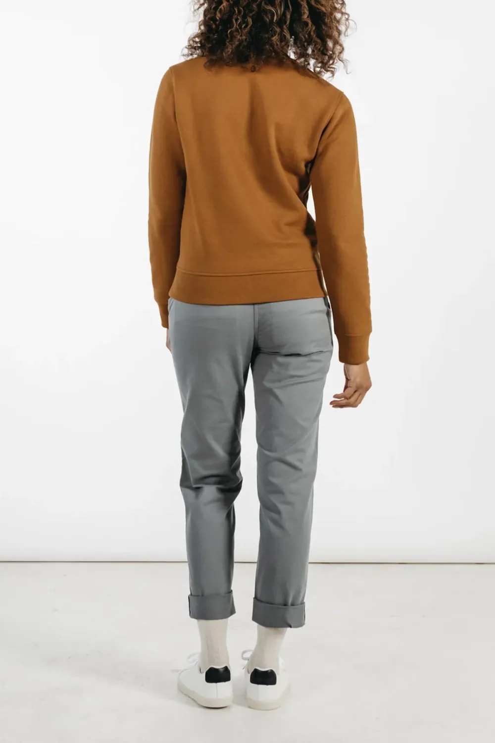 Daily Casual Style Crew Sweatshirt