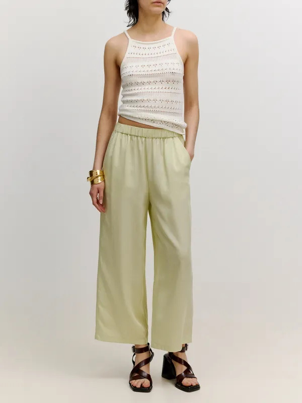 Casual Style Wide Leg Pants