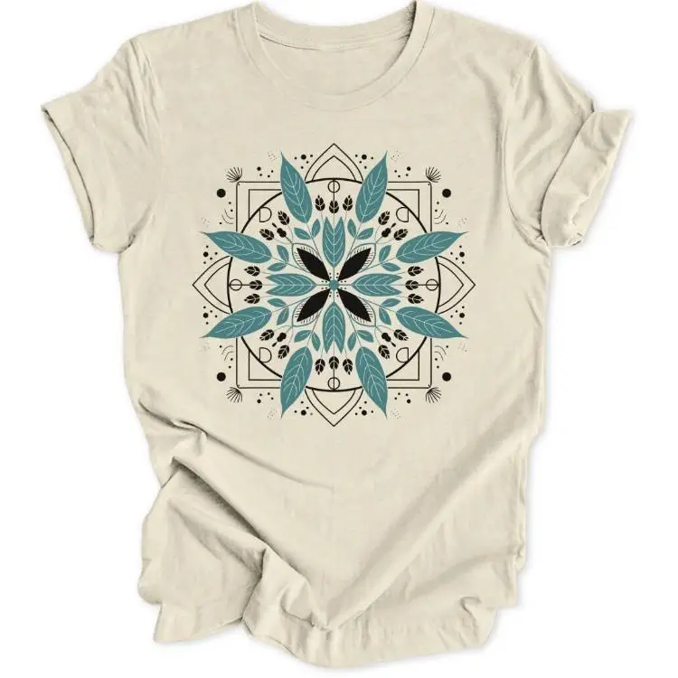 Leaf Mandala Unisex T-Shirt