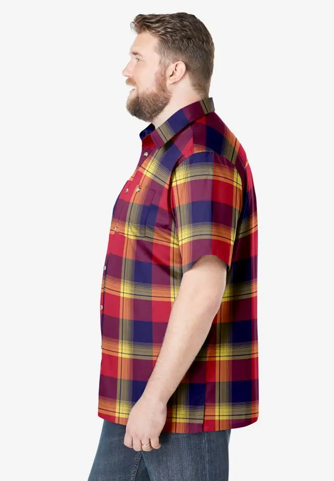 Check Short-Sleeve Sport Shirt