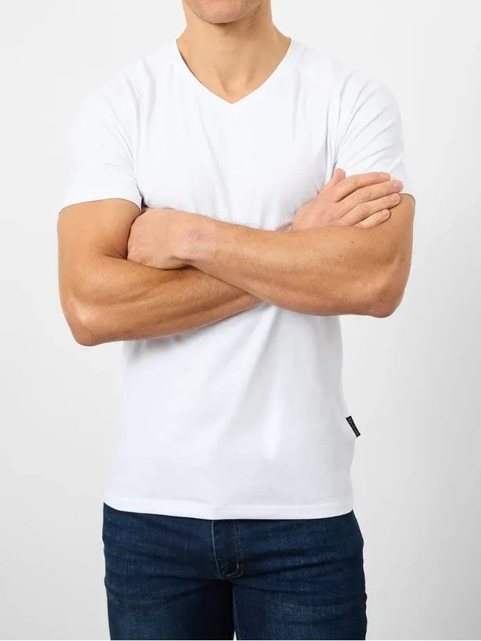 White Soft  Athletic Tees