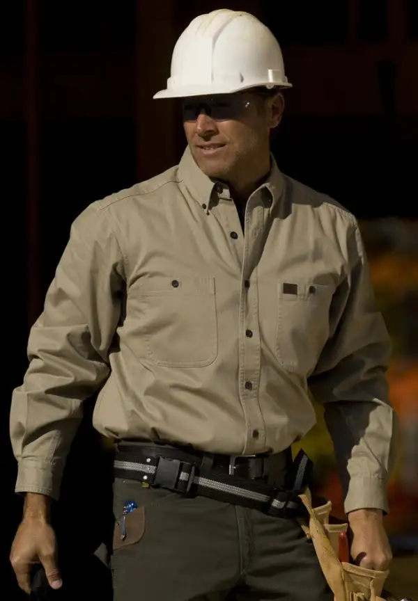 Riggs Workwear Long-Sleeve Cotton Work Shirt