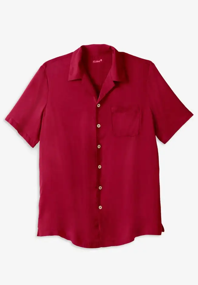 KS Island Solid Camp Shirt