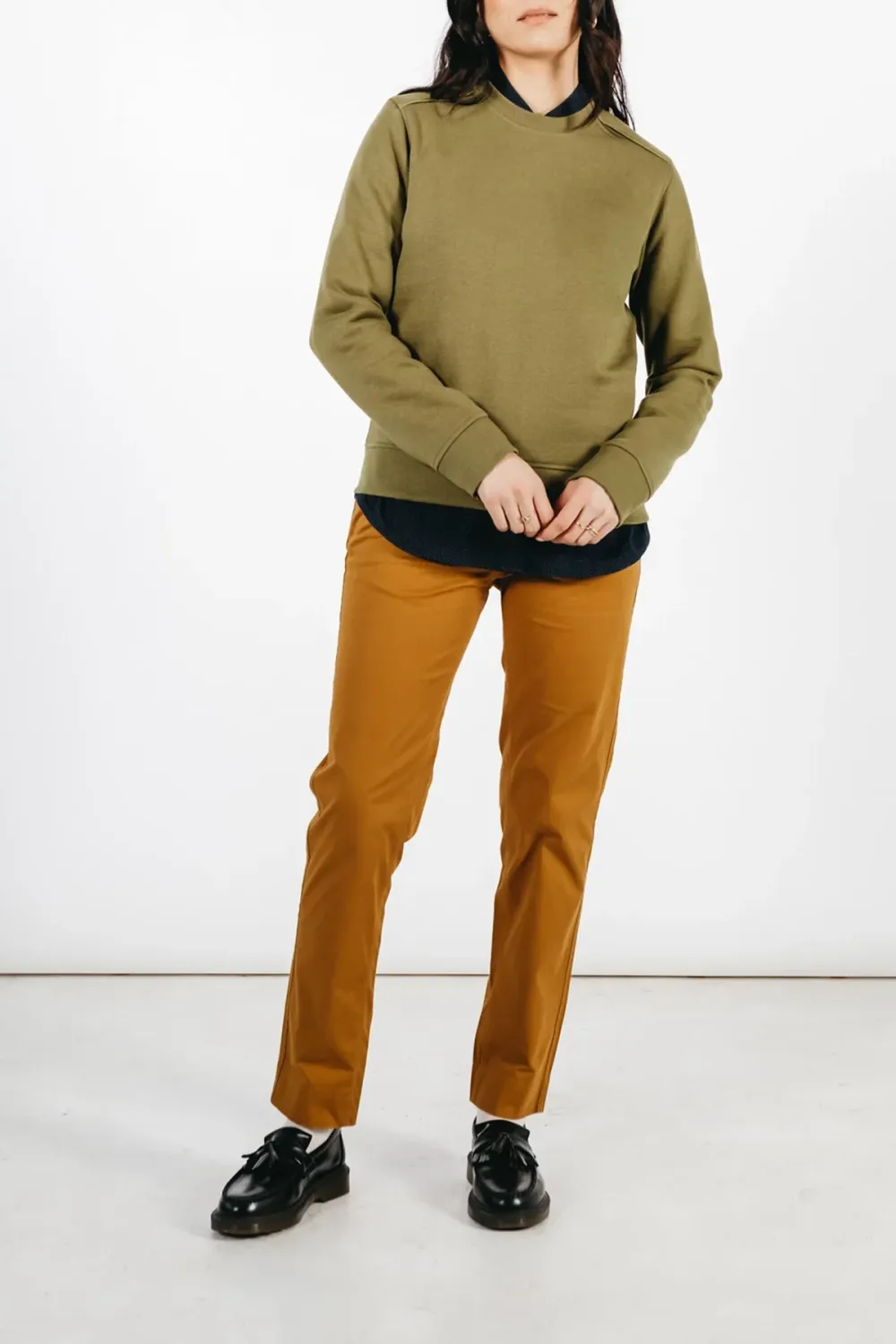 The Crew Neck Cotton Sweatshirt