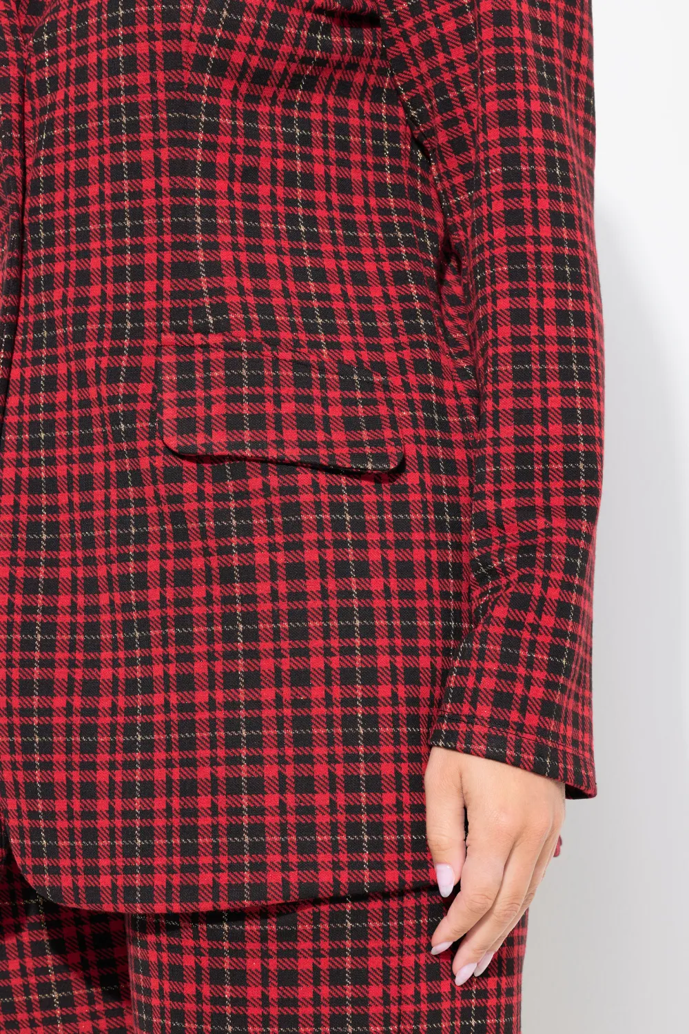 Ladies' Checkered Jacket