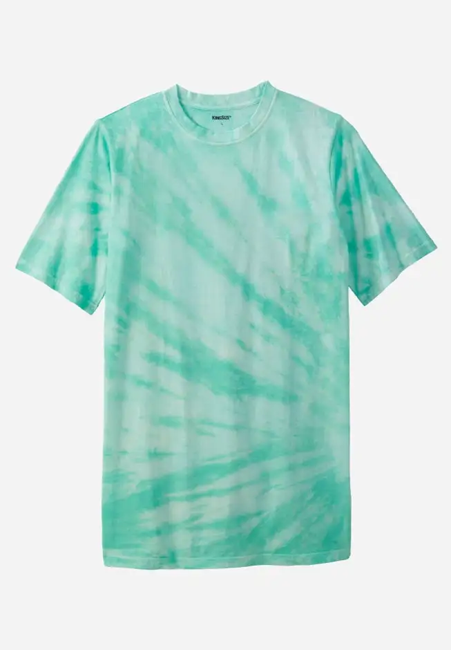 Shrink-Less Lightweight Longer-Length Crewneck T-Shirt