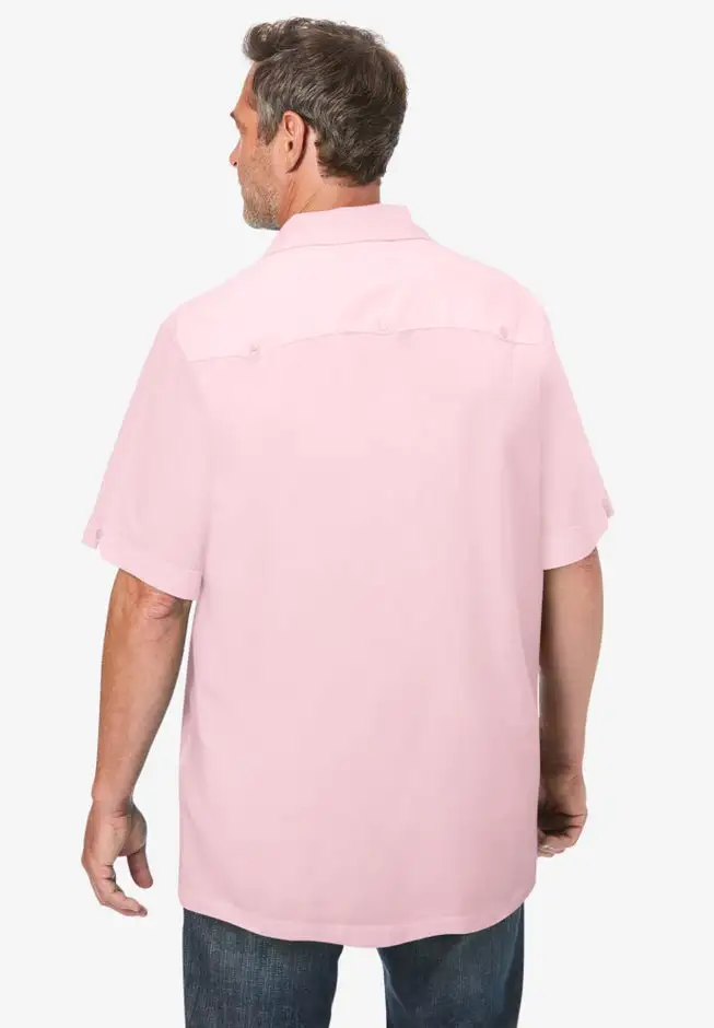 Short-Sleeve Guayabera Shirt