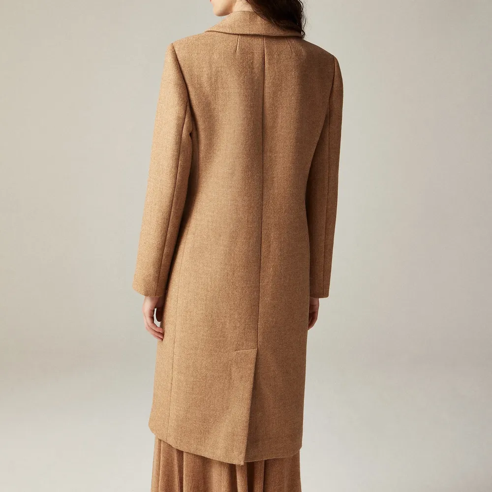 Topcoat Wool-Blend Melton