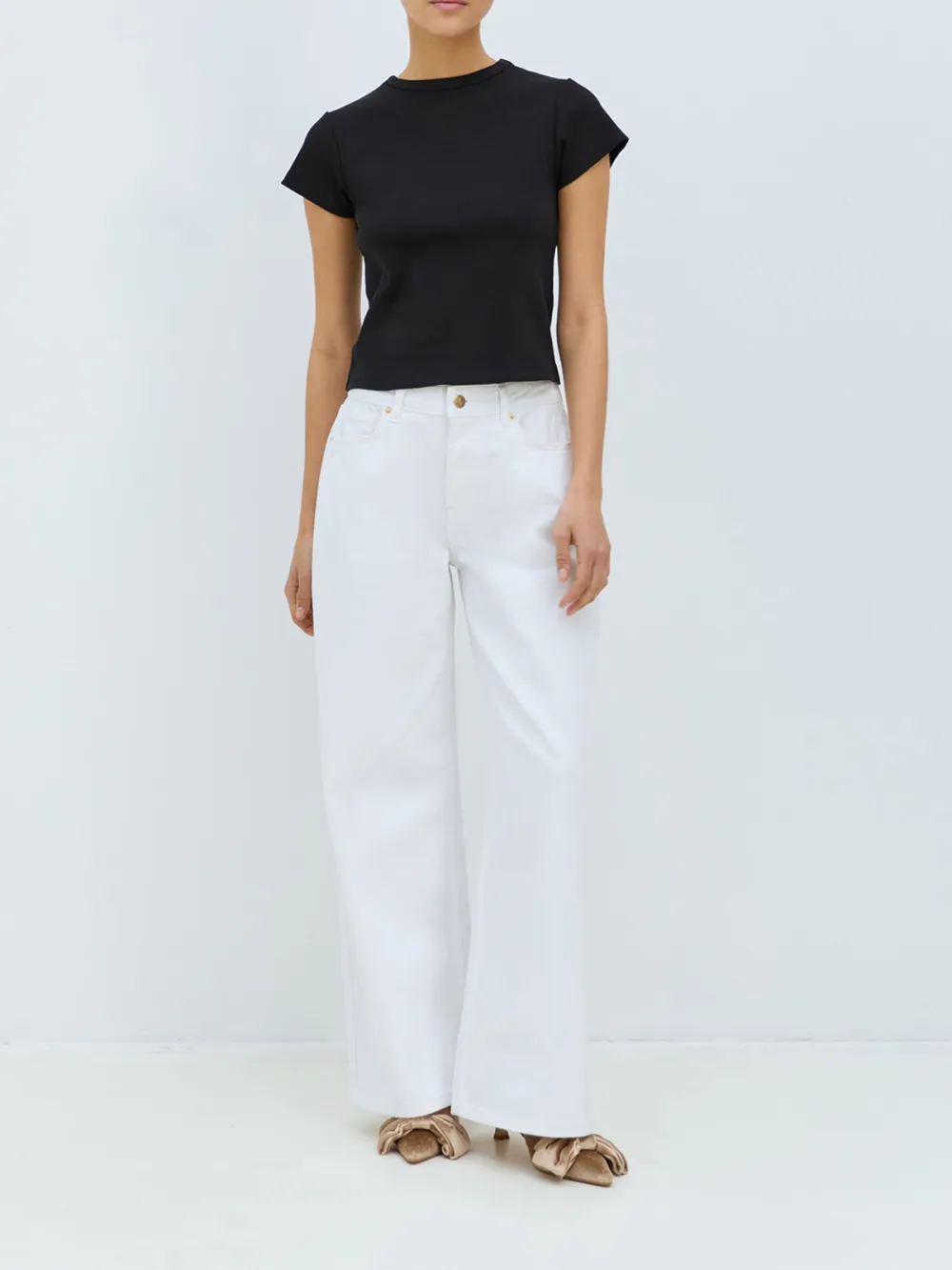 Mid-Waist Casual Style Jeans