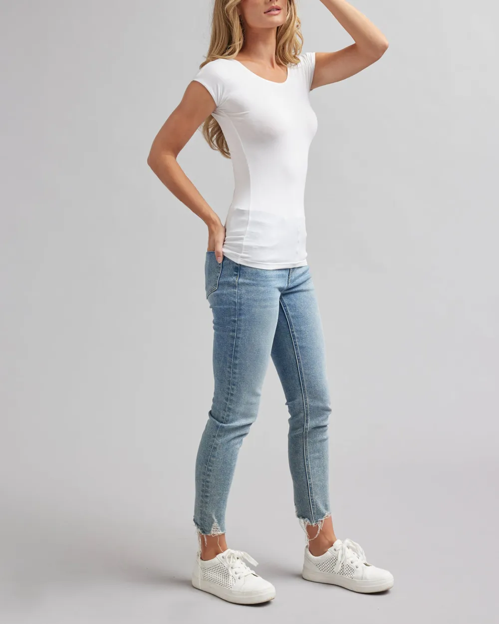 Versatile Crew Neck T-Shirt