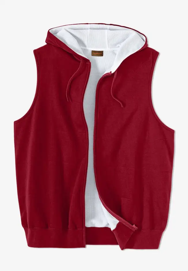 Thermal-Lined Fleece Vest