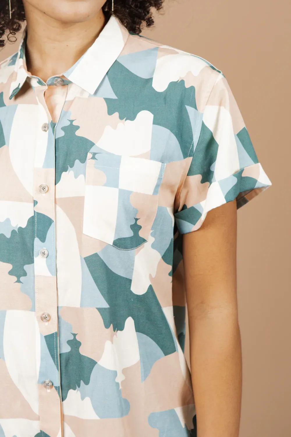 Daily Regular Color Block Shirt