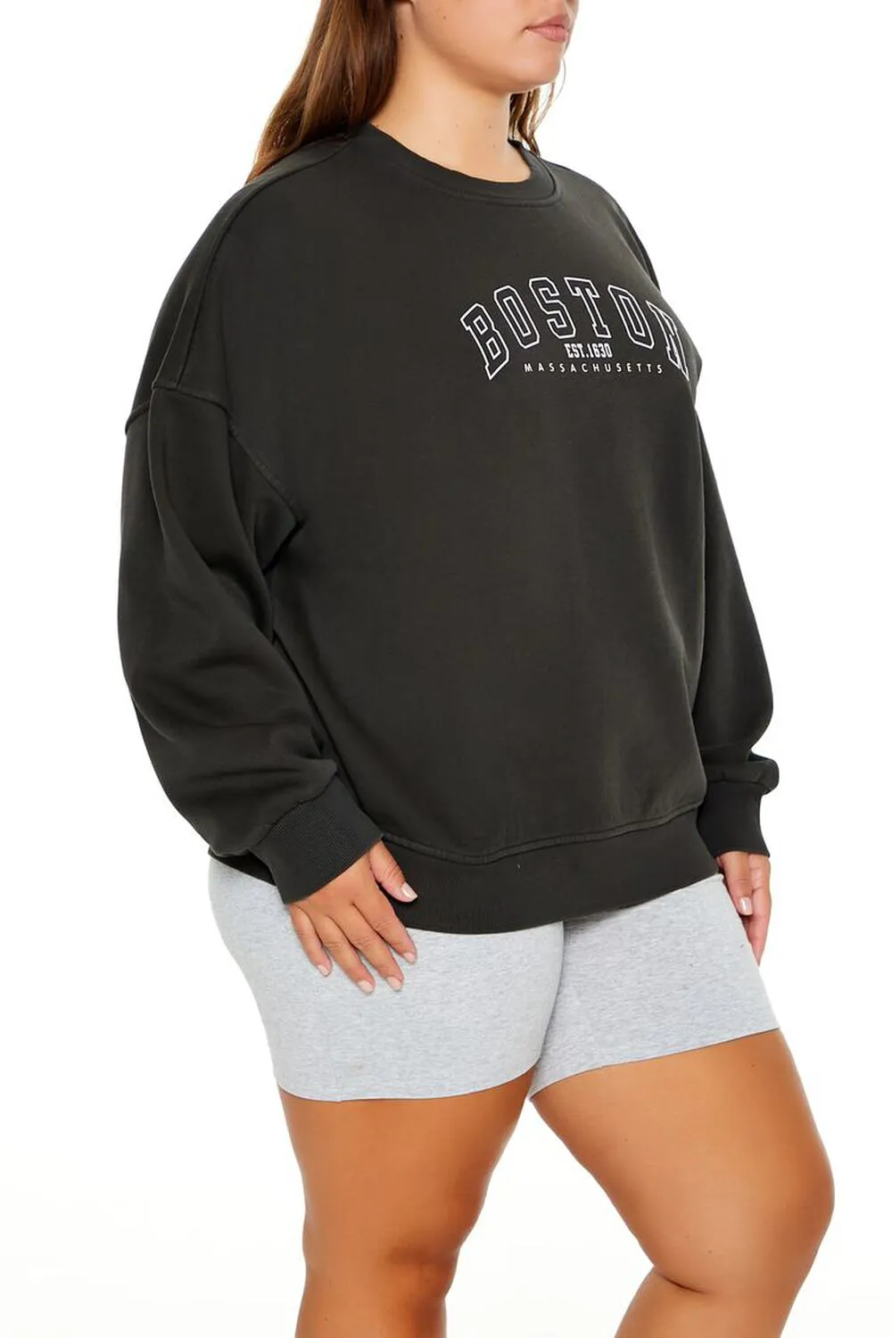 Plus Size Graphic Pullover