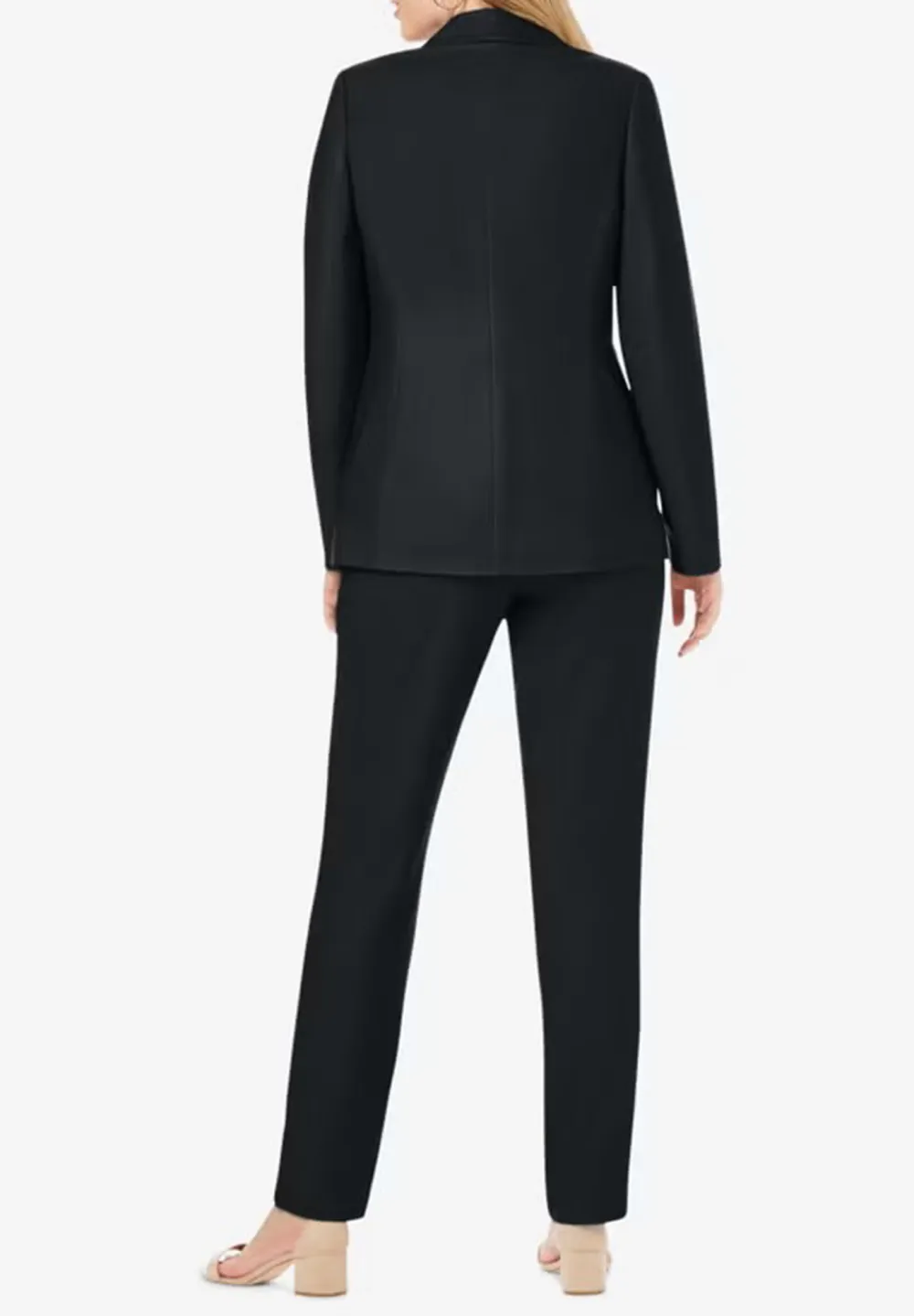 Functional pocket Breasted Pantsuit