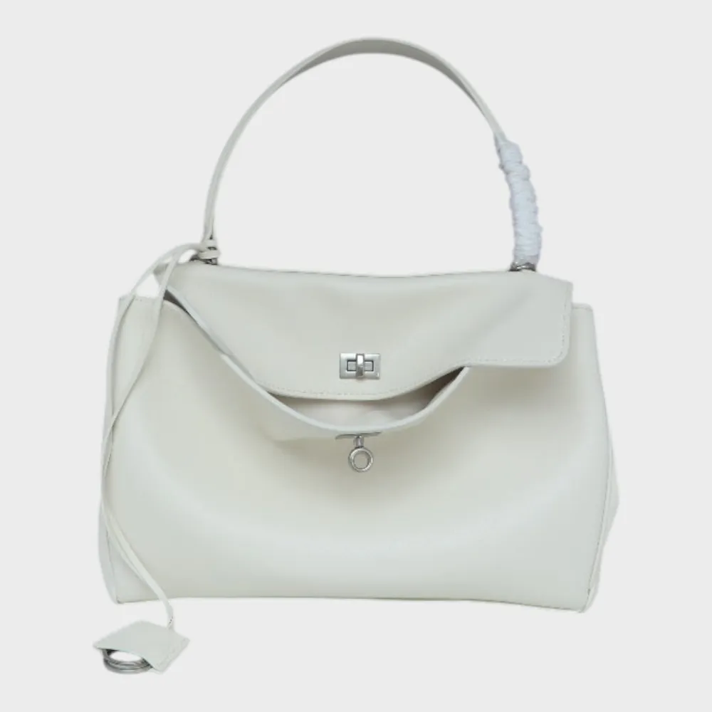 Structured Leather Handbag