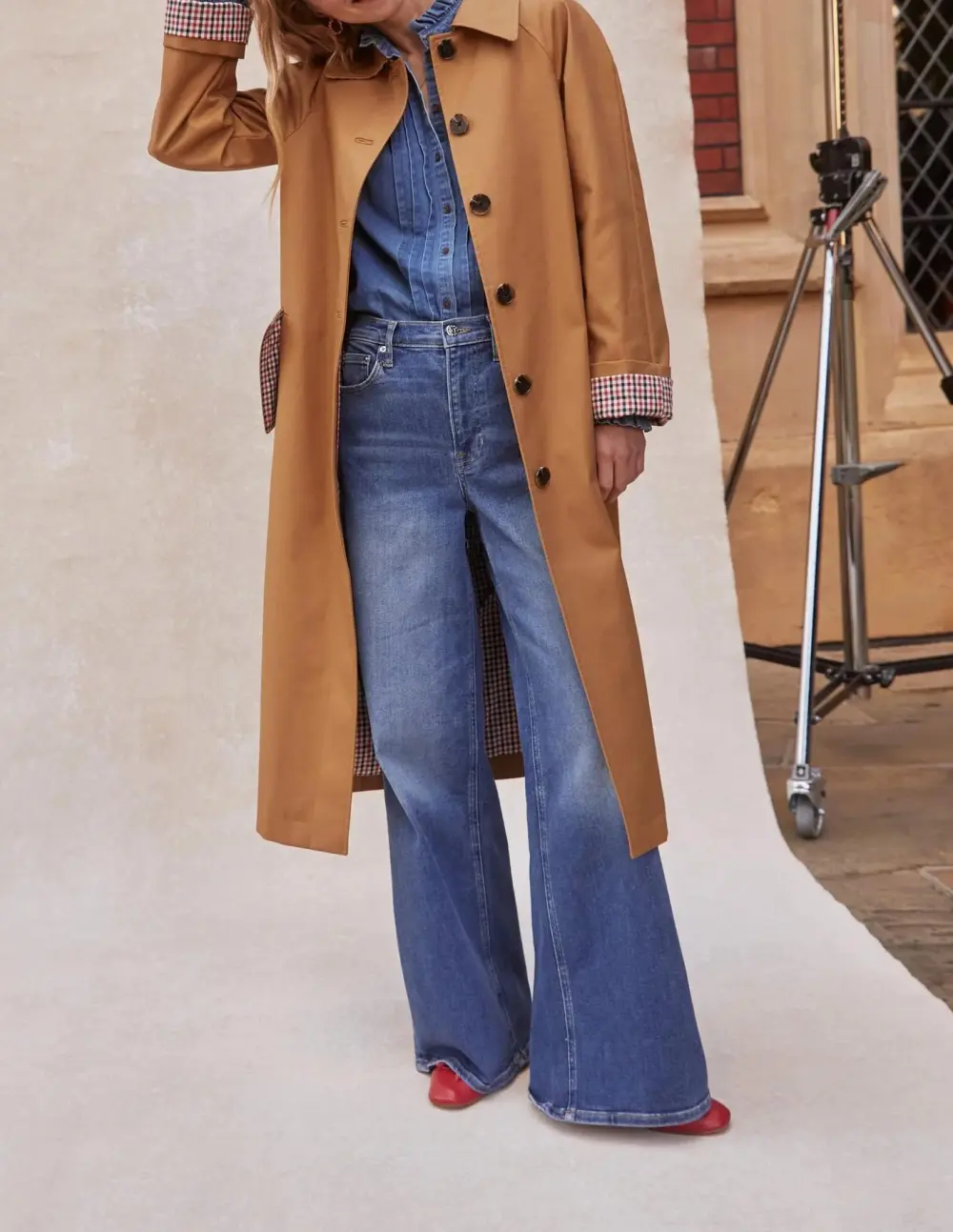 Mid - Vintage High - Rise Wide - Leg Jeans