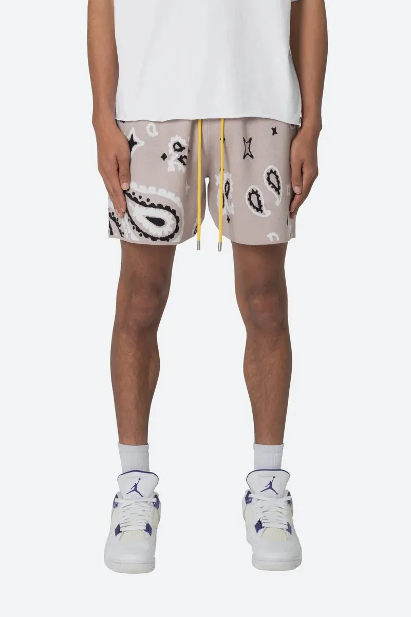 CASUAL STRAIGHT KNIT SHORTS