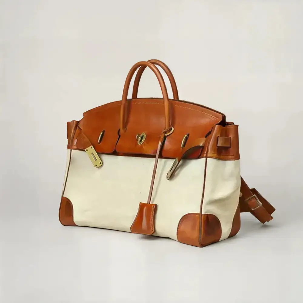 Panel Front Tote Bag