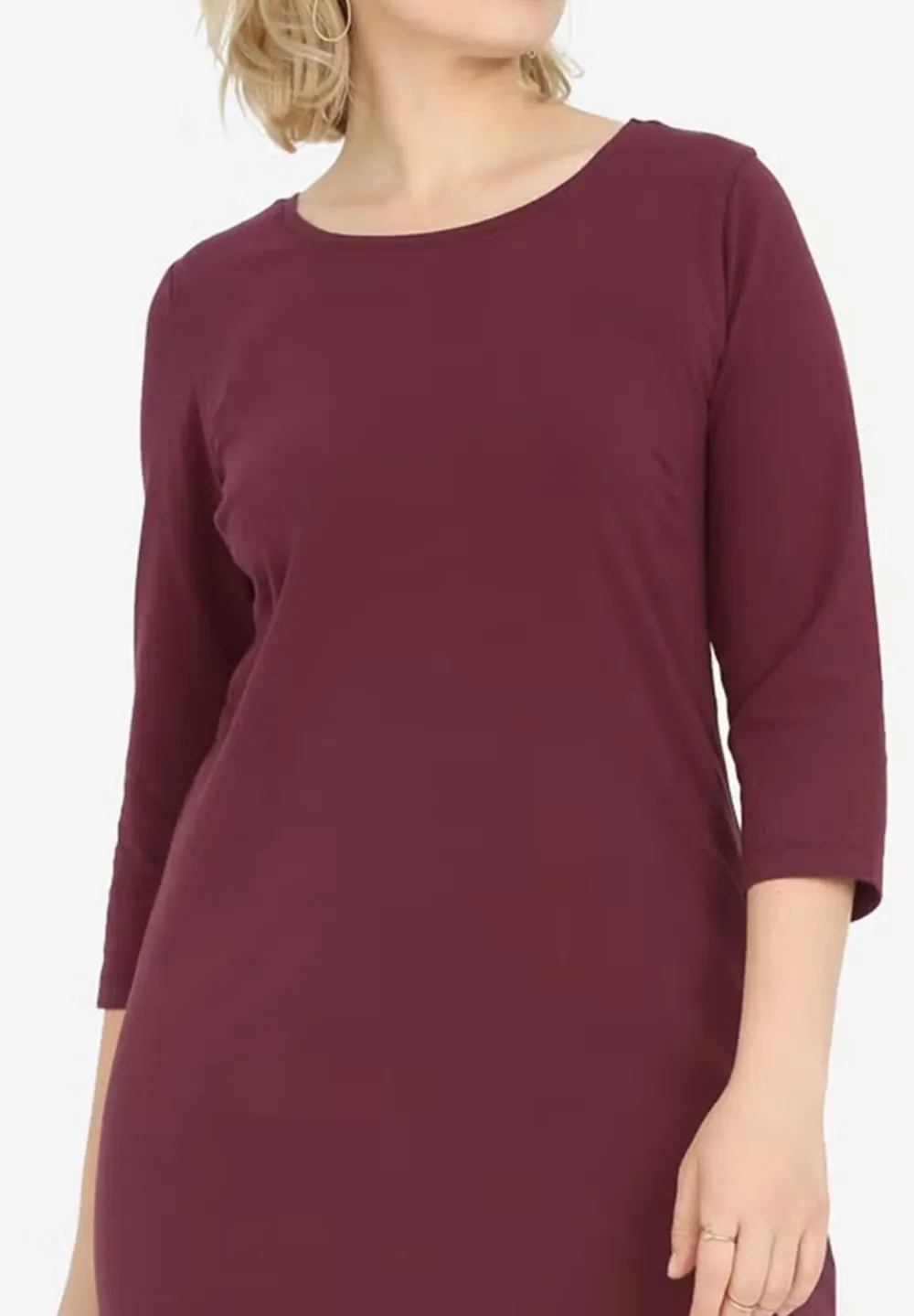 Round Neck Long Dress