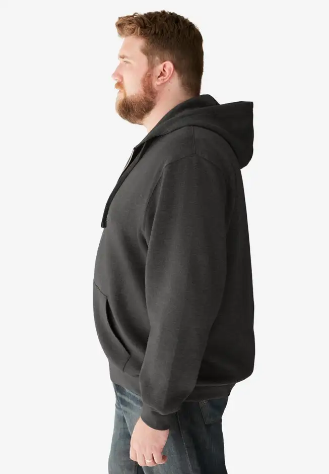 Fleece Zip-Front Hoodie