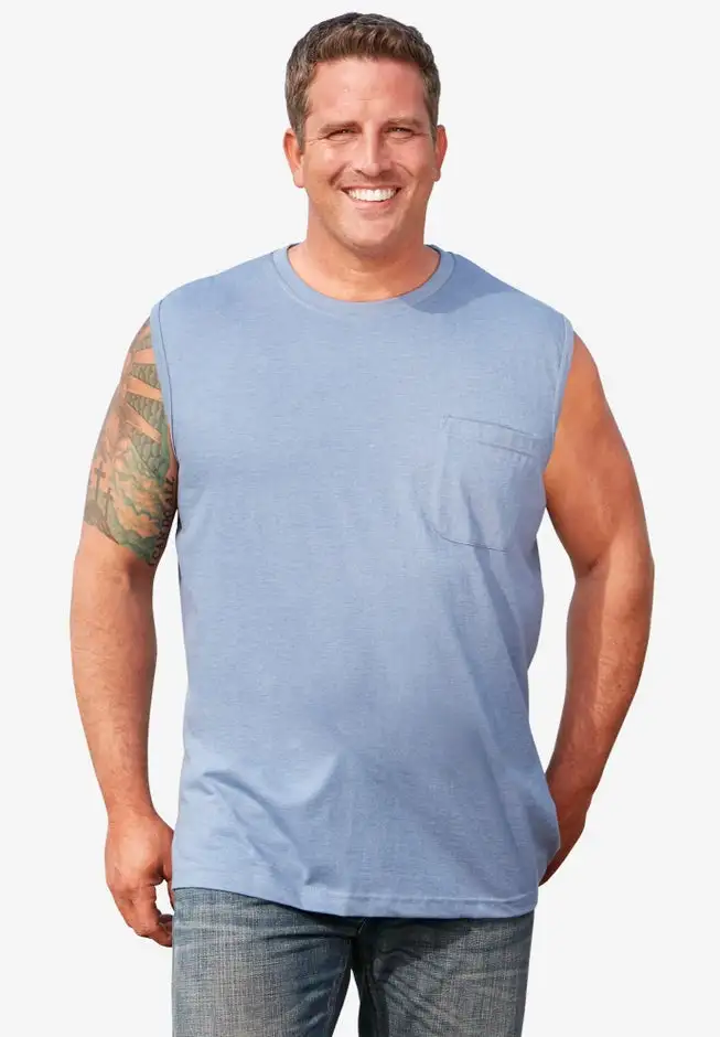 Heavyweight Pocket Muscle Tee