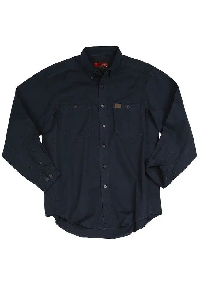Riggs Workwear Long-Sleeve Cotton Work Shirt