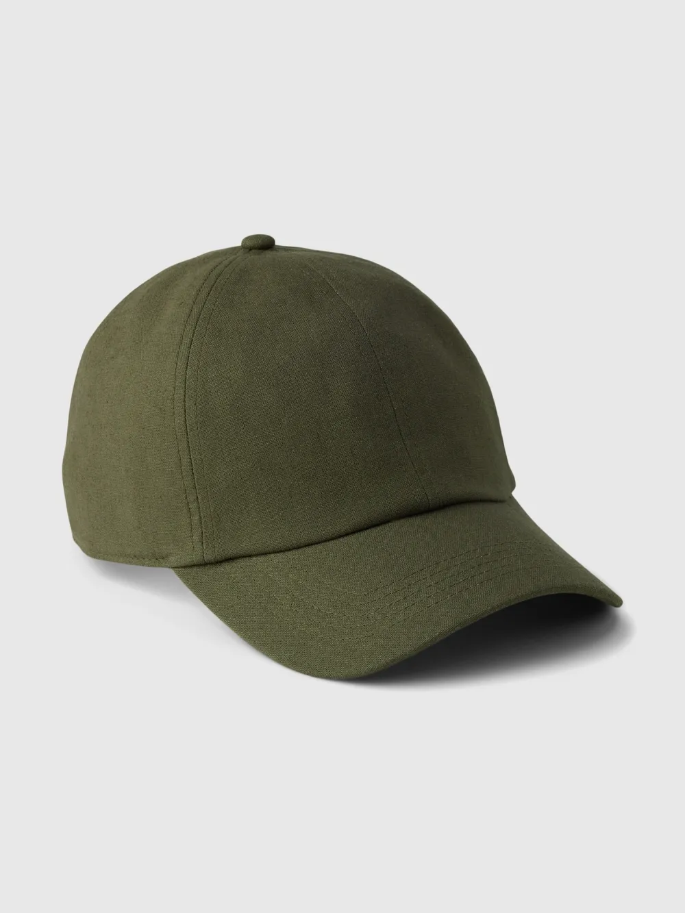 COTTON & LINEN BASEBALL GREEN HAT