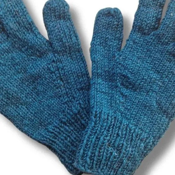 plain wool gloves