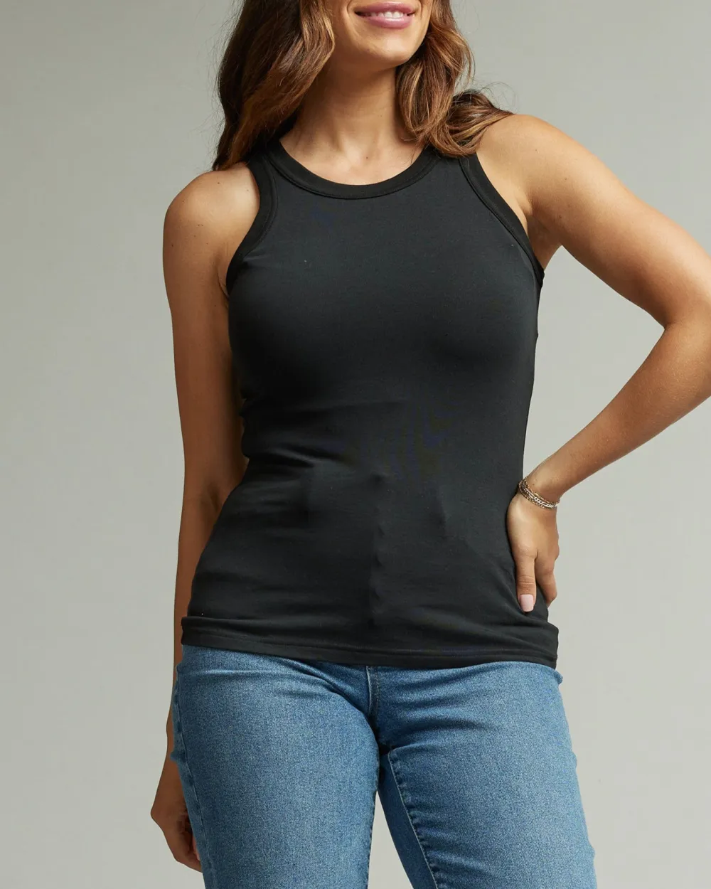 Crew Neck Tank Top
