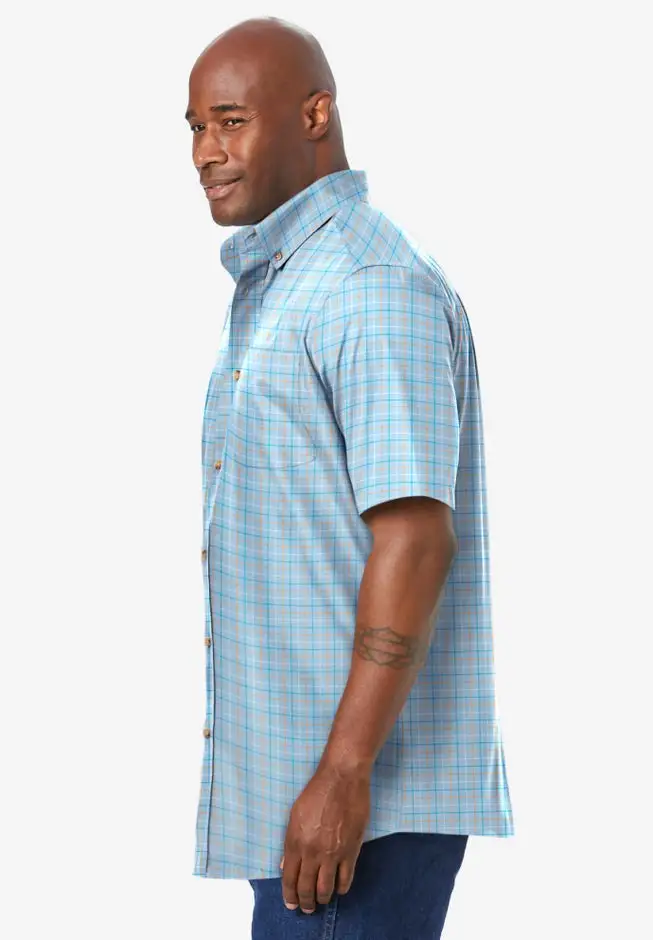 Short Sleeve Wrinkle-Free Sport Shirt