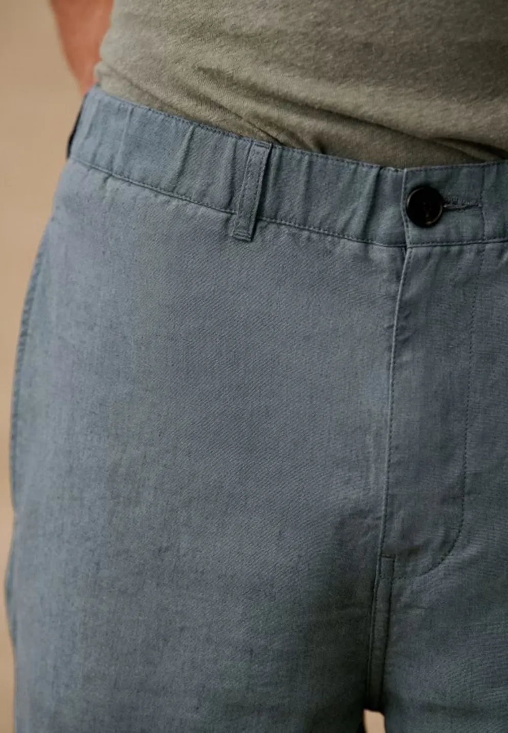 Trousers-Steel Blue
