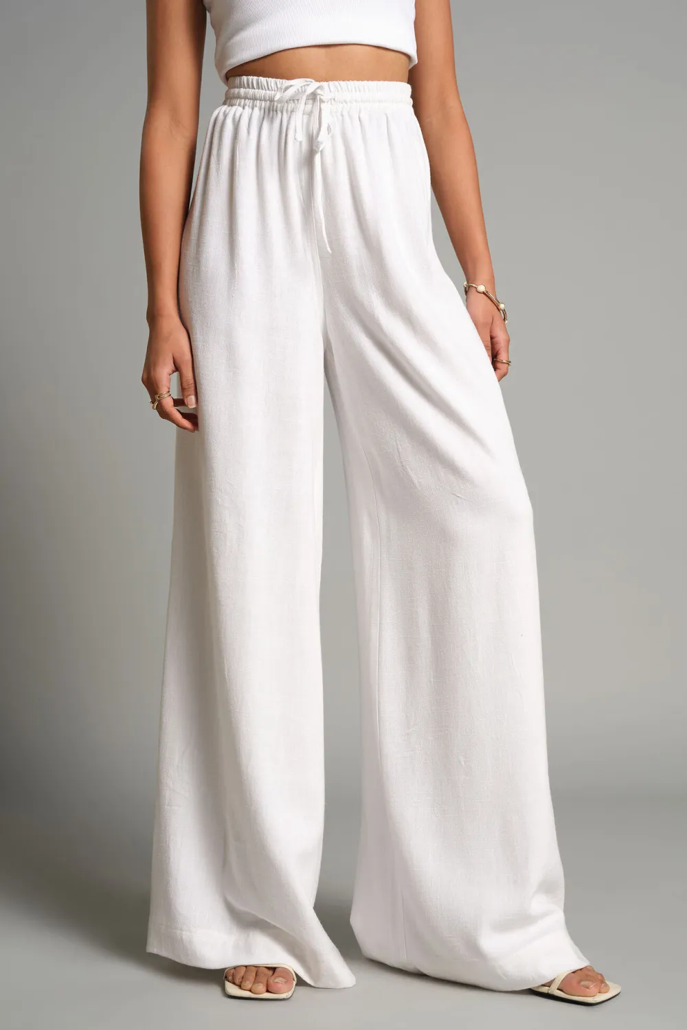 Casual Wear Wide-Leg Pants
