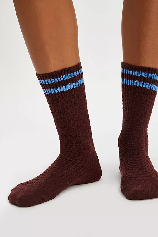 Stripe Socks Blue