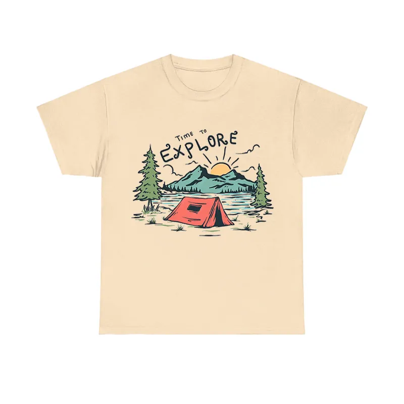Camping Explore - Motif Graphic Tee