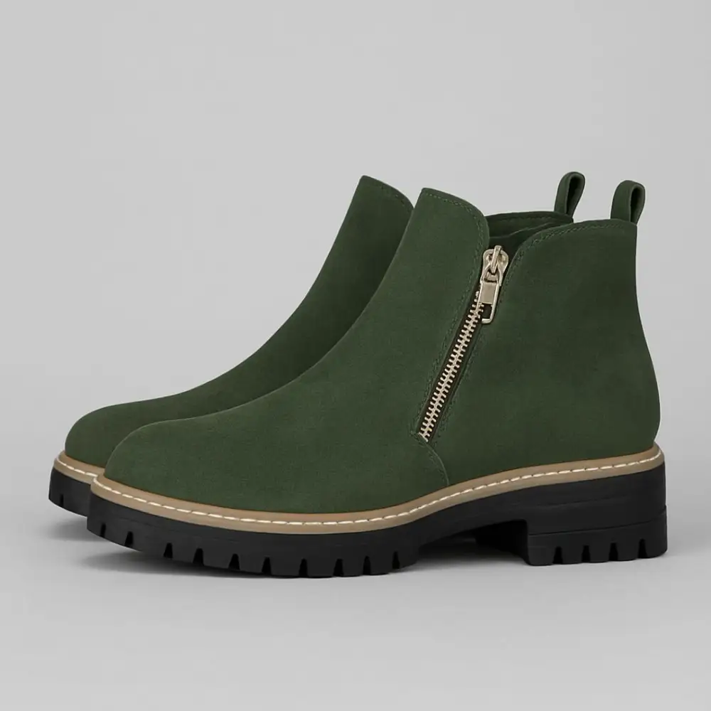 Western Style Ankle Boots