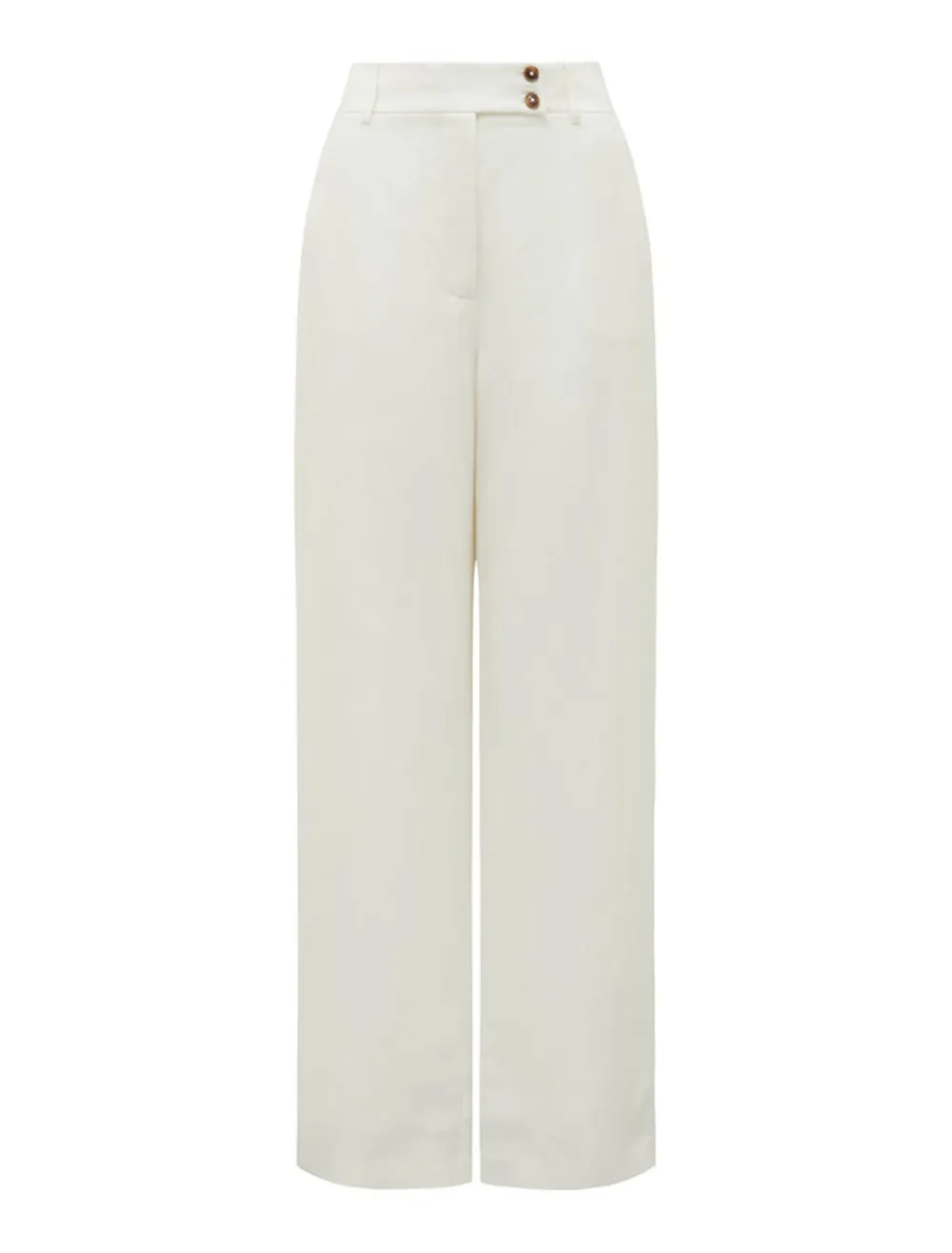 Button-Tab Pants