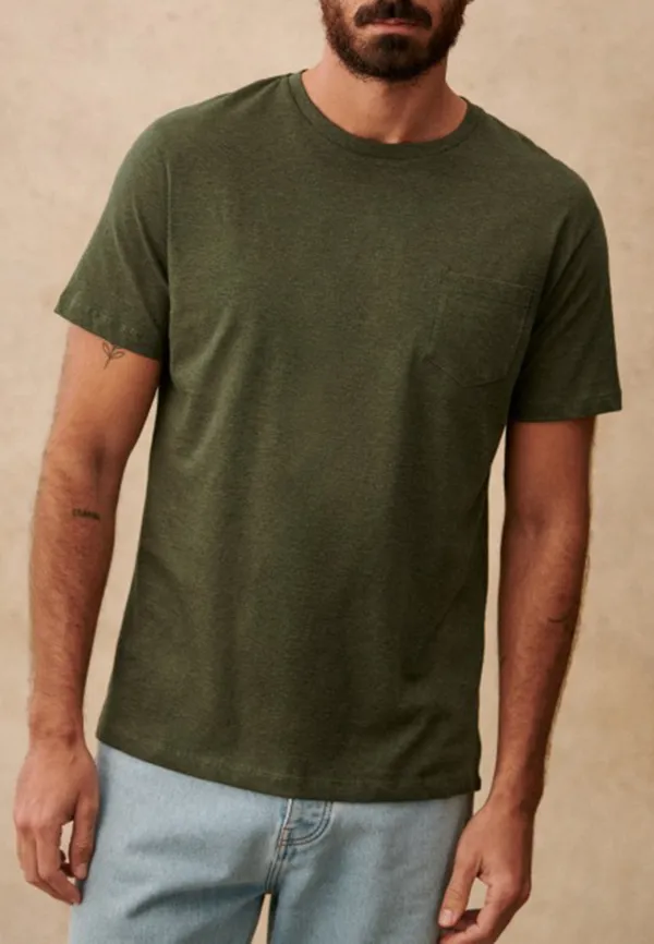 T-Shirt-Mottled Khaki