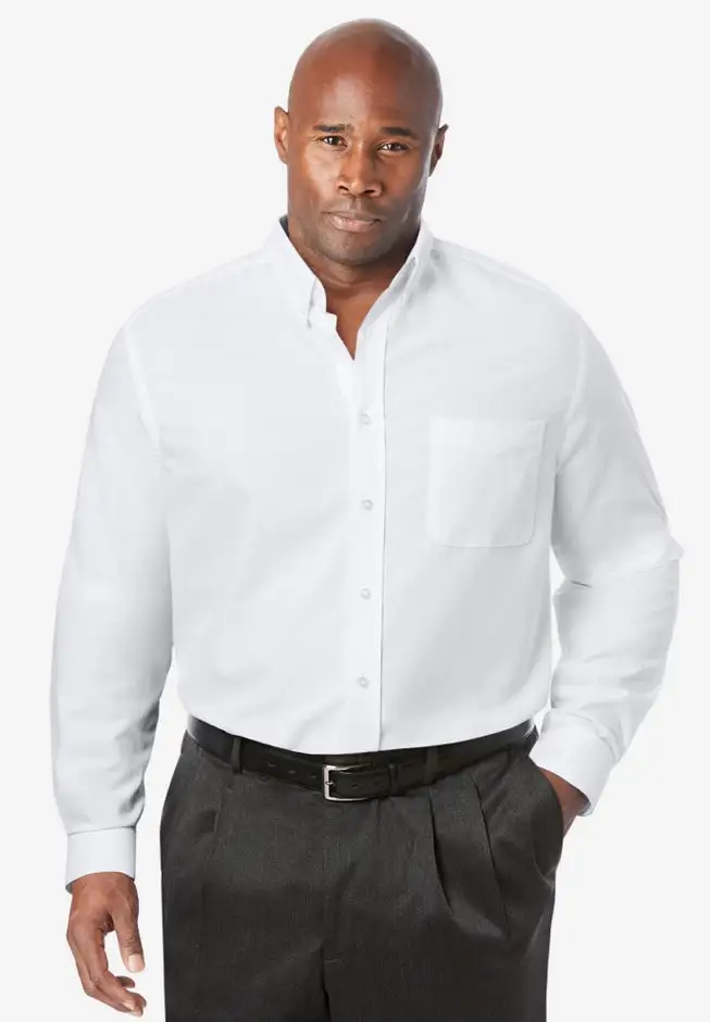 Wrinkle-Free Oxford Dress Shirt
