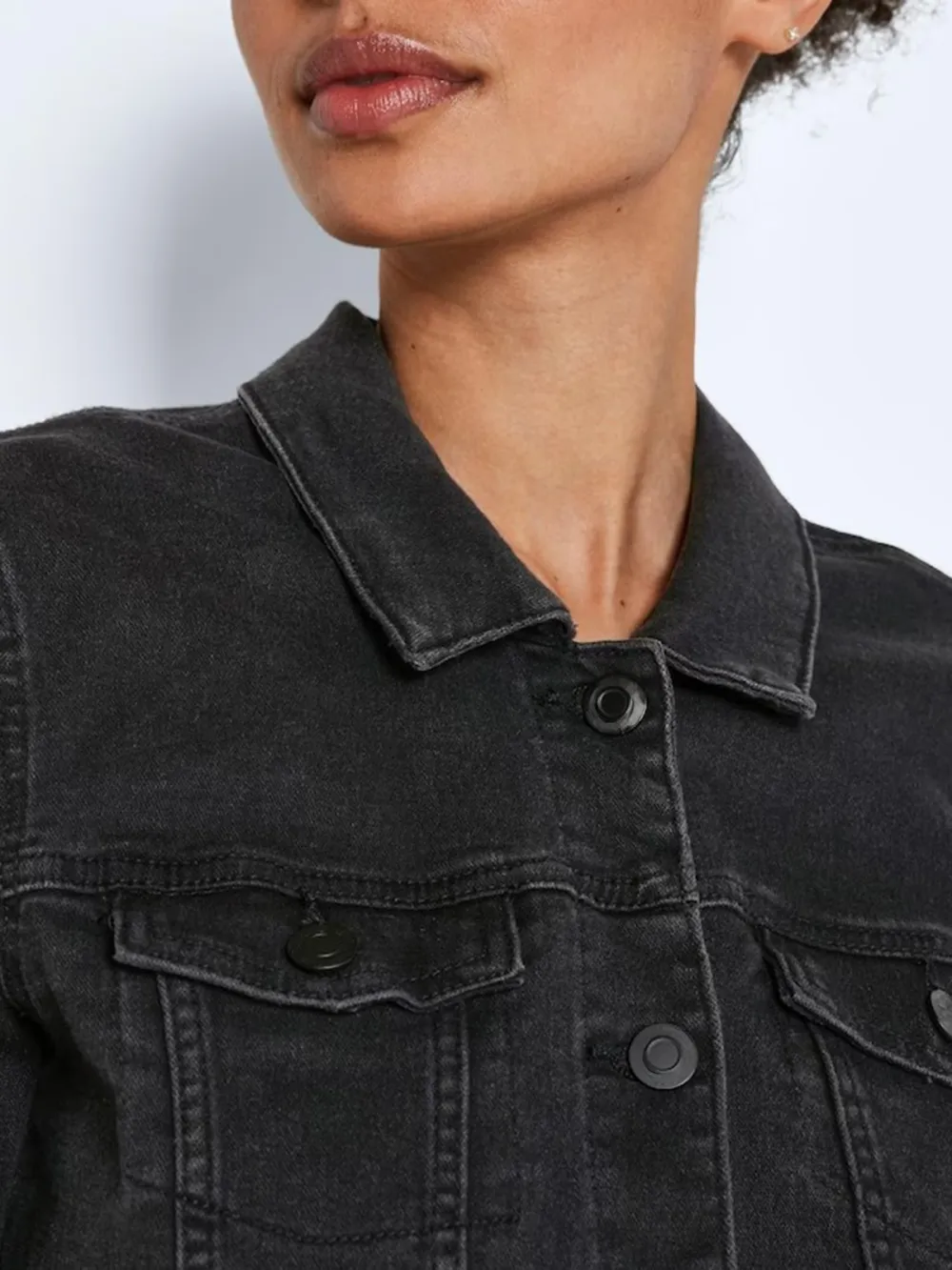 Plain Colored Between-Season Jacket