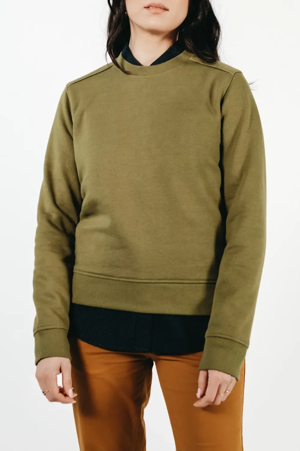 The Crew Neck Cotton Sweatshirt