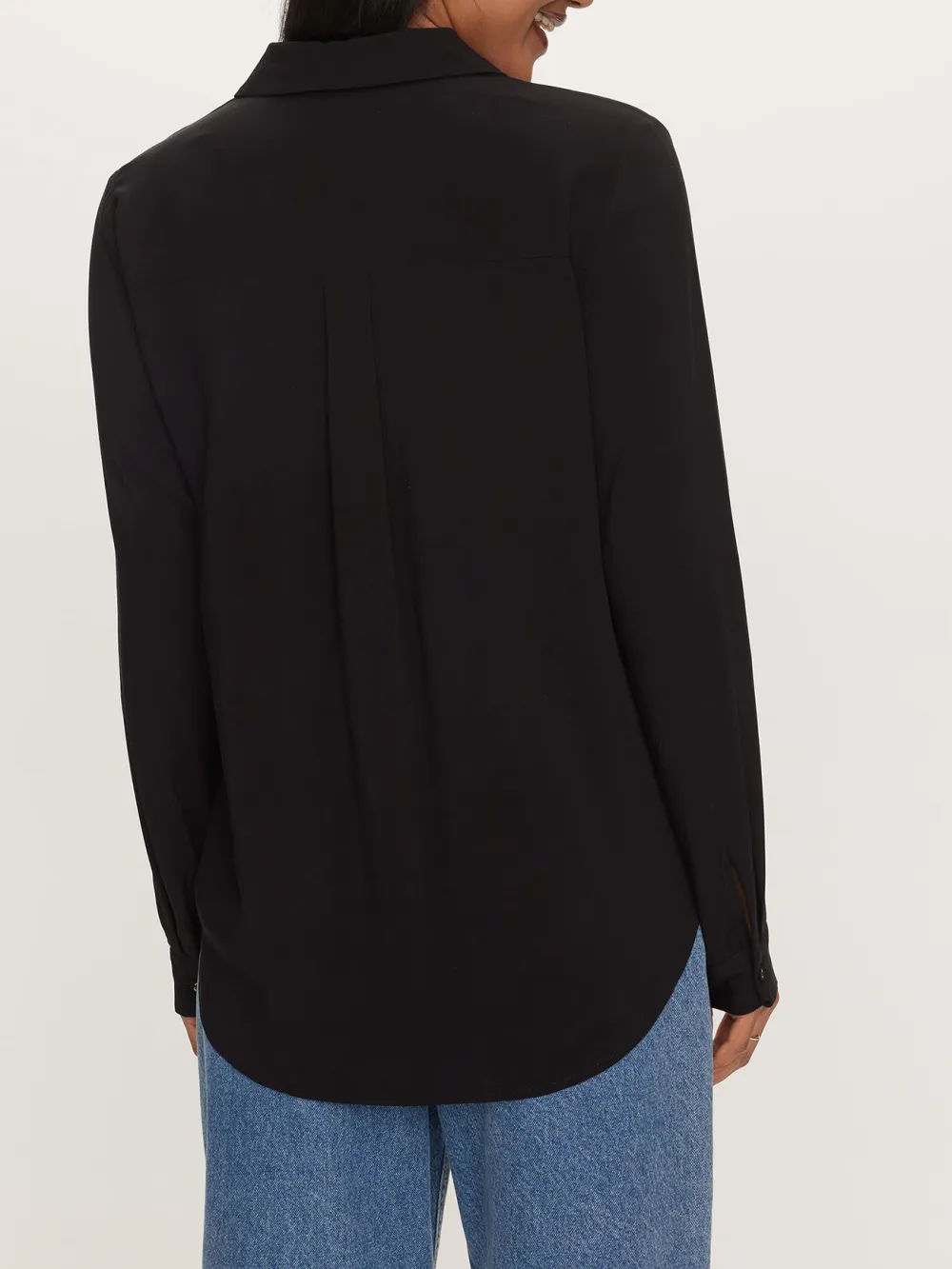 Lapel Long Sleeve Shirt