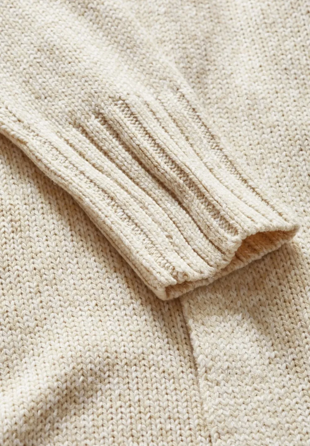 Ribbed Long Sleeved Cardigan