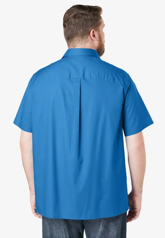 Short-Sleeve Pocket Sport Shirt