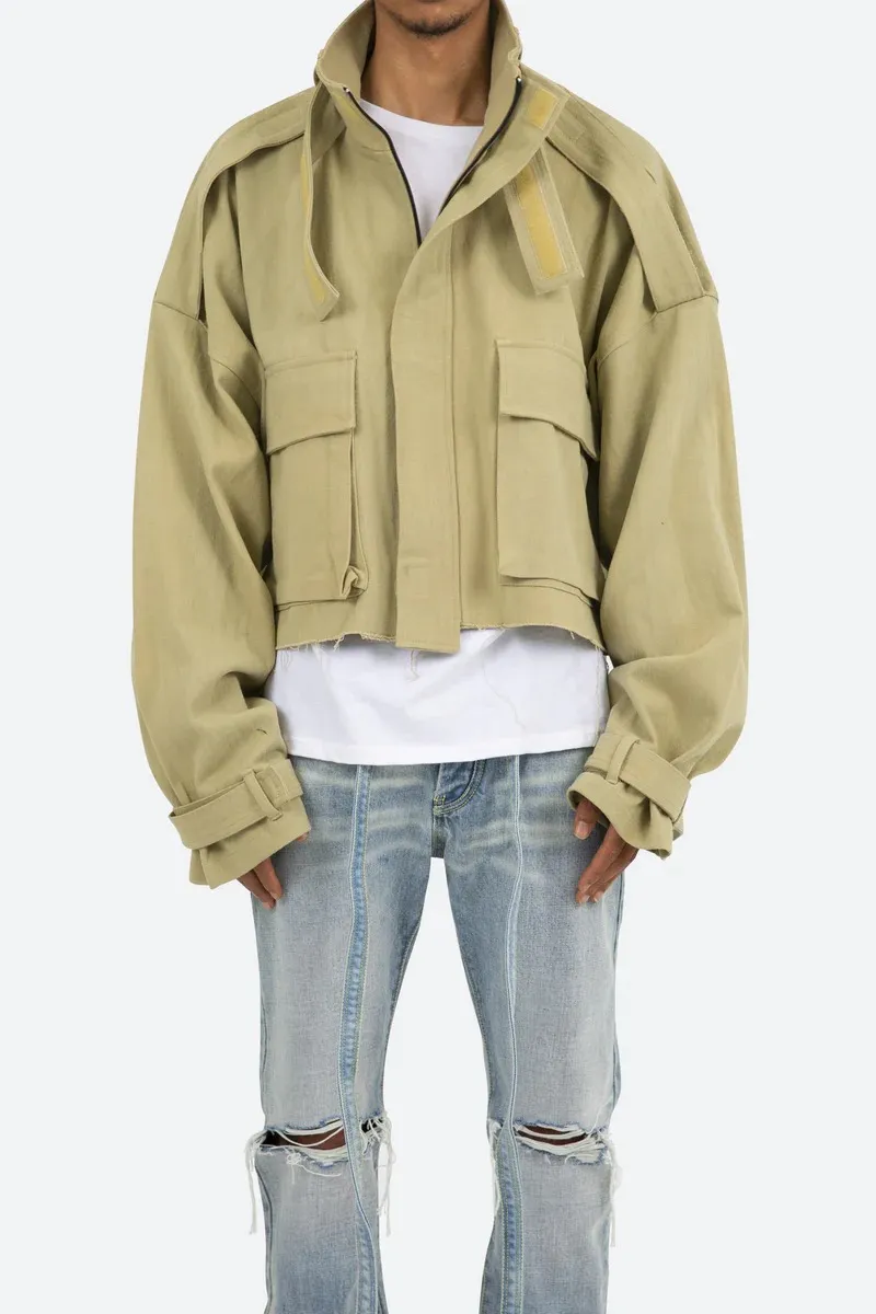 CROPPED REGULAR JACKET